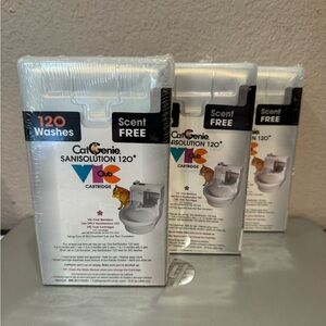 CatGenie Sanisolution 120 Cartridge ( Scent Free ) for Cat Genie Cat Litter Box